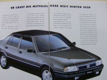 Fiat Croma Prospekt Februar 1994 Rarität
