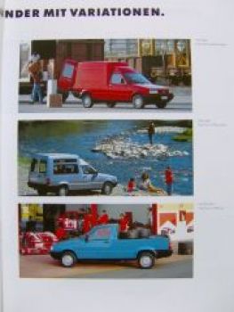 Fiat Fiorino Prospekt Mai 1994 Rarität