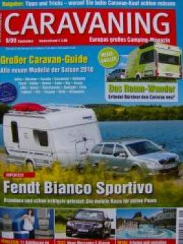 Caravaning 9/2009 Fend Bianco Sportivo,BR212,VW Golf 14TSI