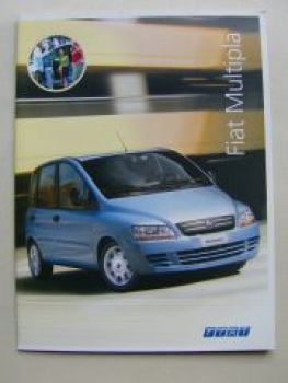 Fiat Multipla Prospekt Juli 2004 NEU