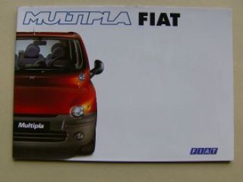 Fiat Mulitpla Prospekt November 1998
