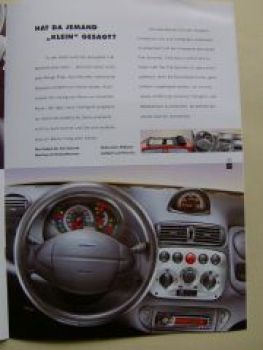 Fiat Seicento Prospekt Juni 2003 NEU