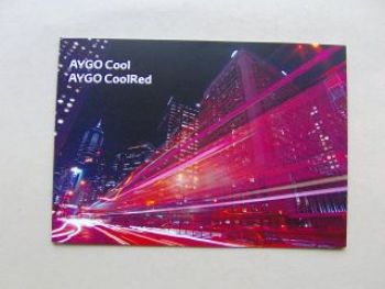 Toyota Aygo Cool CoolRed Prospekt April 2010 NEU