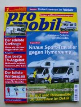 pro mobil 1/2004 Knaus Sport-Traveller gegen Hymercamp