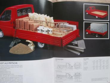 Ford Transit FT80 FT100 FT120 FT100L FT 130 FT160 FT190 Kasten Kombi Bus Pritsche Doka Fahrgestell Kabine 11/1985