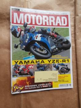 Motorrad 5/2004 Yamaha YZF-R1,Honda CBR 1000 RR Fireblade, Yamaha XT 660R,MZ 1000S,Aprilia MX125 vs. Suzuki Van Van 125