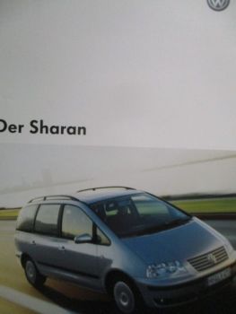VW Sharan Prospekt Mai 2003