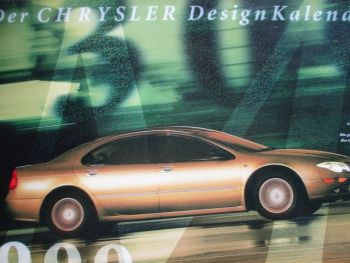 Chrysler 300M Design Kalender Jahrgang 1999 Rarität Format 50x70cm