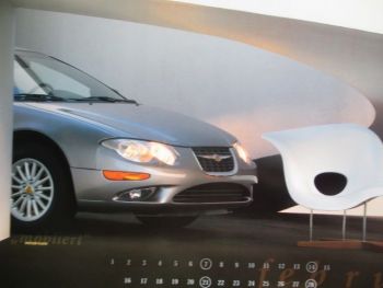 Chrysler 300M Design Kalender Jahrgang 1999 Rarität Format 50x70cm