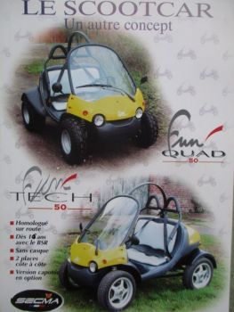 Secma Le Scootcar Fun Quad 50cc +Fun Tech 50cc Catalogue