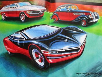 Der Doppelscheinwerfer Nr.77 vor 50 Jahren läuft der 5er E12 vom Band,Studien Bracq,