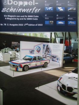 Der Doppelscheinwerfer Nr.78 2.Ausgabe M Z3 Coupe E36/8,540i E39 Limousine,Motorrad Days 2022