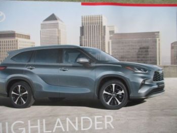Toyota Highlander (XU70) November 2021