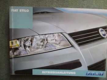 Fiat Stilo Handbuch Oktober 2001