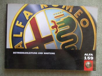Alfa Romeo 159 (Typ 939) Betriebsanleitung Mai 2007