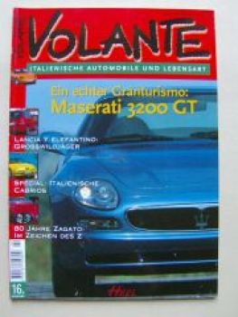 Volante 2/1999 Lancia Y Elefantion, Zagato, Maserati 3200 G T