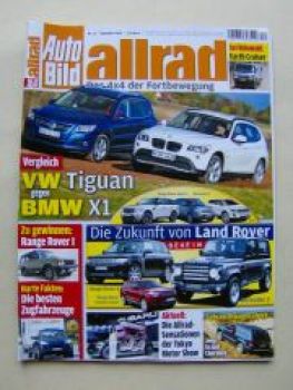 Auto Bild allrad 12/2009 BMW X1 E84,Range Rover 1,Iveco Massif