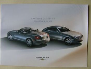 Chrysler Crossfire Roadster & Coupè Mai 2004 NEU