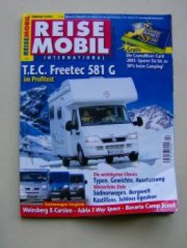 Reise Mobil 2/2005 T.E.C. Freetec 581 G,Knaus Sport Traveller 60