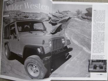 Jeep Wrangler Das Original Pressespiegel 1997 Prospekt