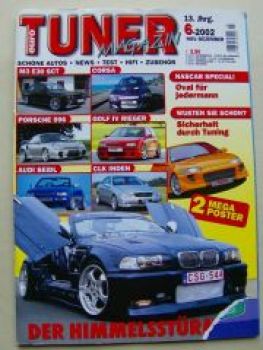 euro tuner Magazin 6/2002 BMW M3 E30 SCT, Seidl, Rieger, Inden