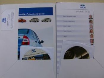 Lada Pressemappe IAA 2007 2112 1118 4X4 +2 CD"s