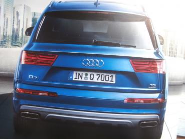 Audi Q7 Typ 4M 3.0tfsi ultra 3.0tdi quattro Prospekt April 2016 NEU