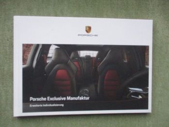 Porsche Exclusive Manufaktur Buch Juni 2019