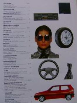 Fiat Uno Zubehör Prospekt Februar 1994