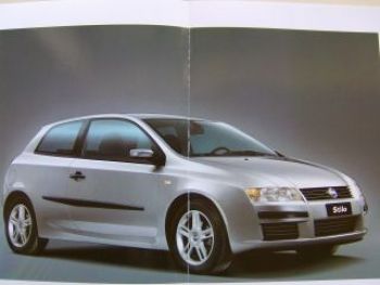 Fiat Stilo World Preview Vorstellungsprospekt NEU