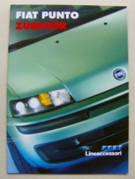 Fiat Punto Zubehör Prospekt April 2002 NEU