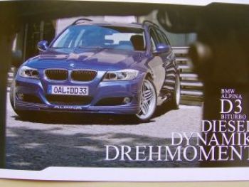 Alpina D3 Biturbo Limousine Touring Coupè E90 E91 E92 NEU
