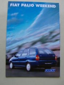 Fiat Palio Weekend Prospekt März 1999 NEU