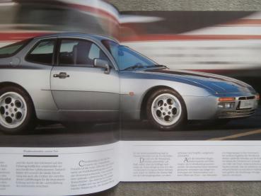 Porsche 924 S 944 +turbo Prospekt Juli 1986