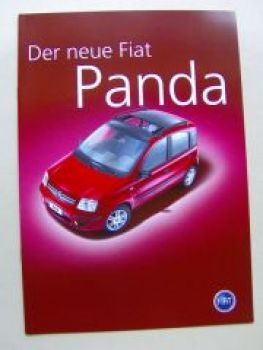 Fiat Panda Prospekt NEU Vorabprospekt