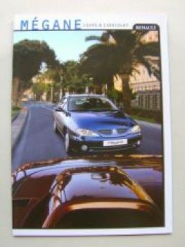 Renault Mègane Coupè &  Cabriolet Juni 1999 NEU