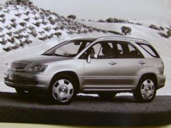 Lexus RX Konzept Vorstellungsprospekt NEU ca. 1997