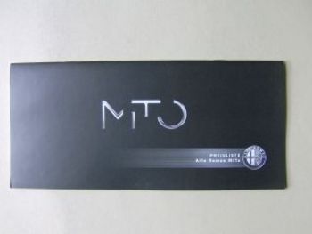 Alfa Romeo Preisliste MiTo Februar 2010 NEU
