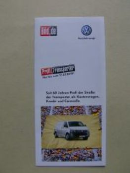 VW T5 Transporter, Kastenwagen,Kombi, Caravelle Mai 2010 Flyer
