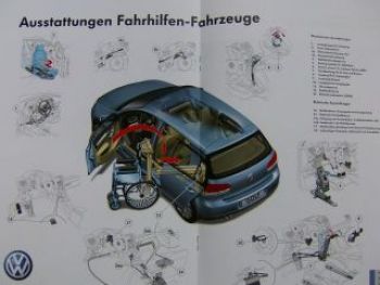 VW Fahrhilfen für Behinderte Oktober 2008 NEU