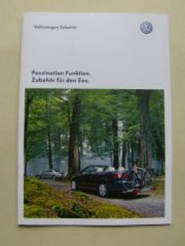 VW Eos Zubehör Prospekt Mai 2009 NEU