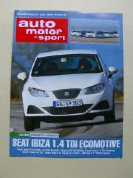 ams 6/2010 Seat Ibiza 1.4 TDI Ecomotive