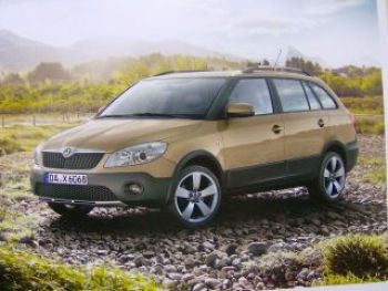 Skoda Fabia Prospekt März 2010 +Preisliste NEU