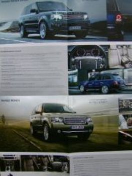 Land Rover Neuheiten 2010 Prospekt/Poster