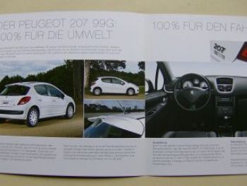 Peugeot 207 99G Prospekt NEU