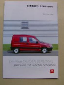 Citroen Berlingo +seitlicher Schiebetür September 1999