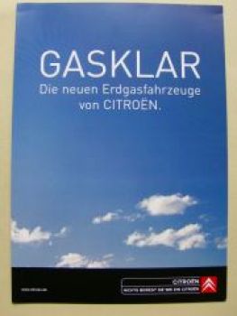 Citroen Gasklar Erdgasfahrzeuge 2003 NEU