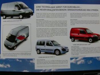 Citroen Gasklar Erdgasfahrzeuge 2003 NEU