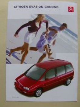 Citroen Evasion Chrono Dezember 2000 NEU