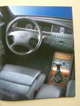 Citroen XM +Break Juli 1995 Großformat Prospekt NEU